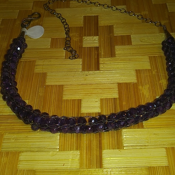 Handmade Amethyst Necklace - Picture 5 of 5